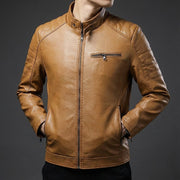 BRIAN™ | Men's Moto-Style Zip Jacket