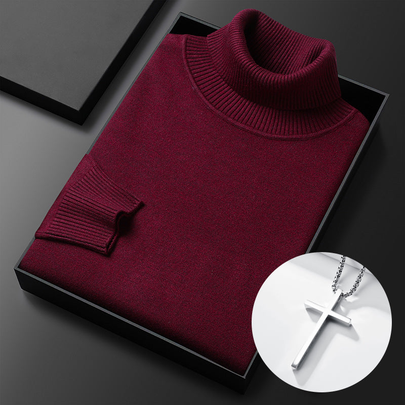 BRIAN™ | Men's Solid-Color Premium Turtleneck Sweater