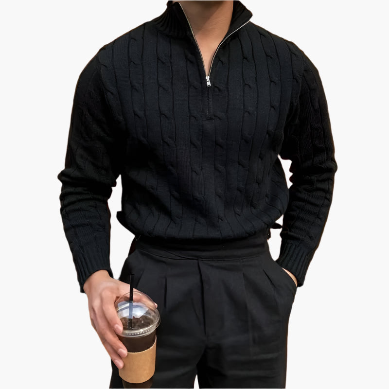 BRIAN™ | Cotton Sweater