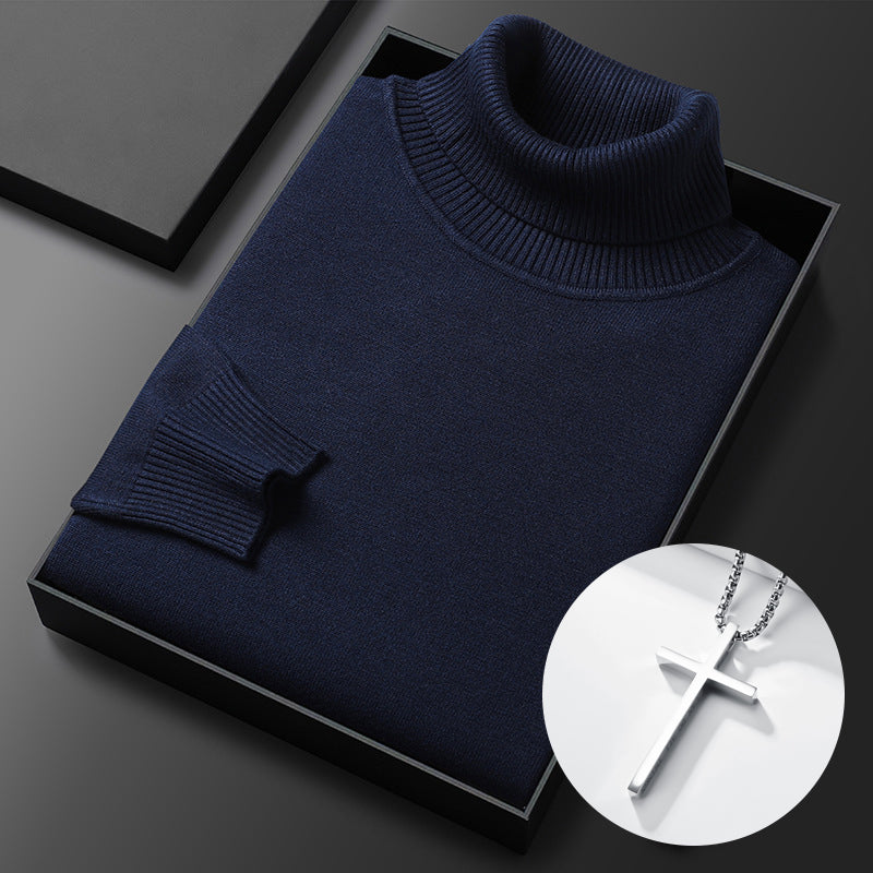 BRIAN™ | Men's Solid-Color Premium Turtleneck Sweater