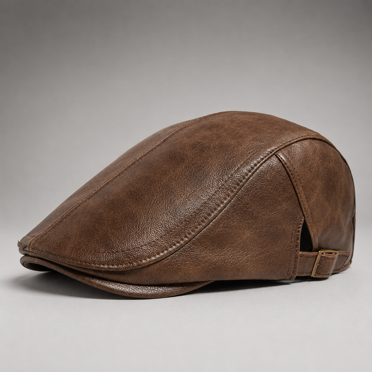 BRIAN™ | Hawthorne Leather Driving Cap