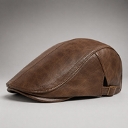BRIAN™ | Hawthorne Leather Driving Cap