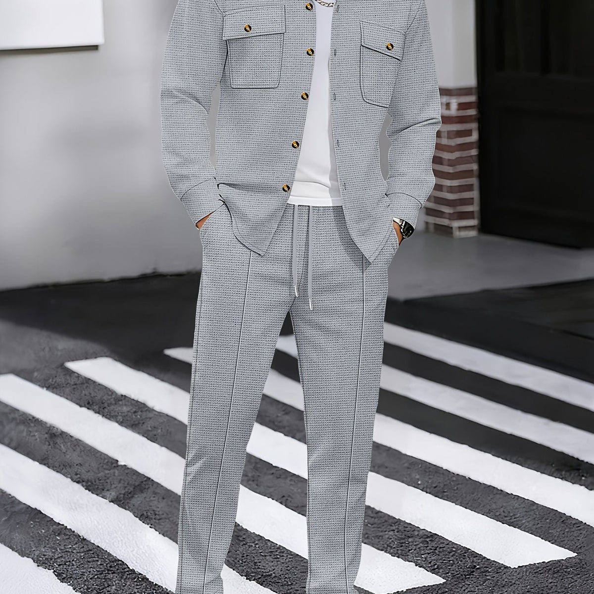BRIAN™ | Refined Casual Two-Piece Set