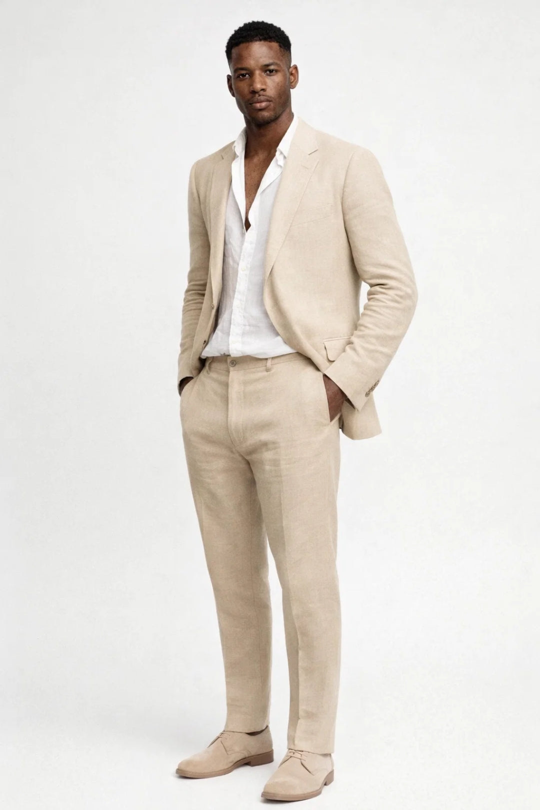 BRAIN™ | Men's Straight-Fit Suit Set