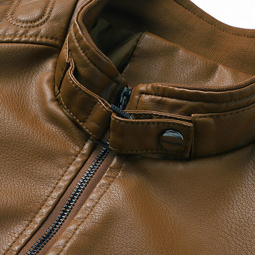 BRIAN™ | Men's Moto-Style Zip Jacket