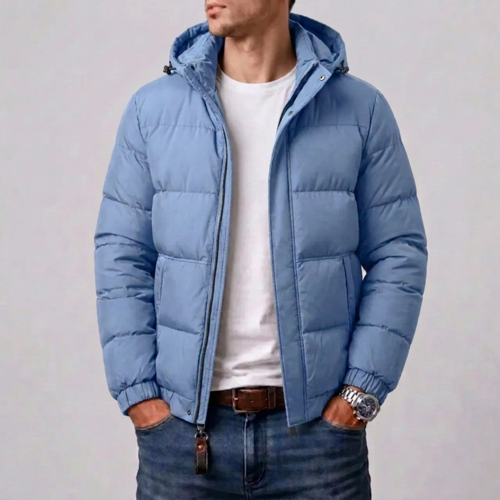 BRIAN™ | Hooded Quilted Puffer Jacket