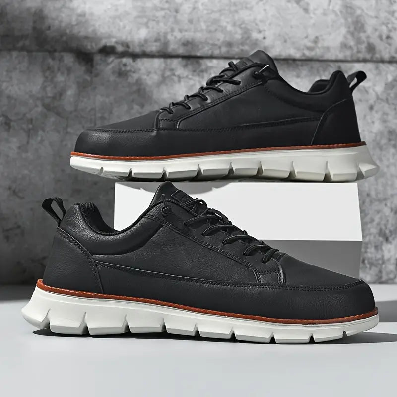BRAIN™ | Men's Cushioned Leather Walking