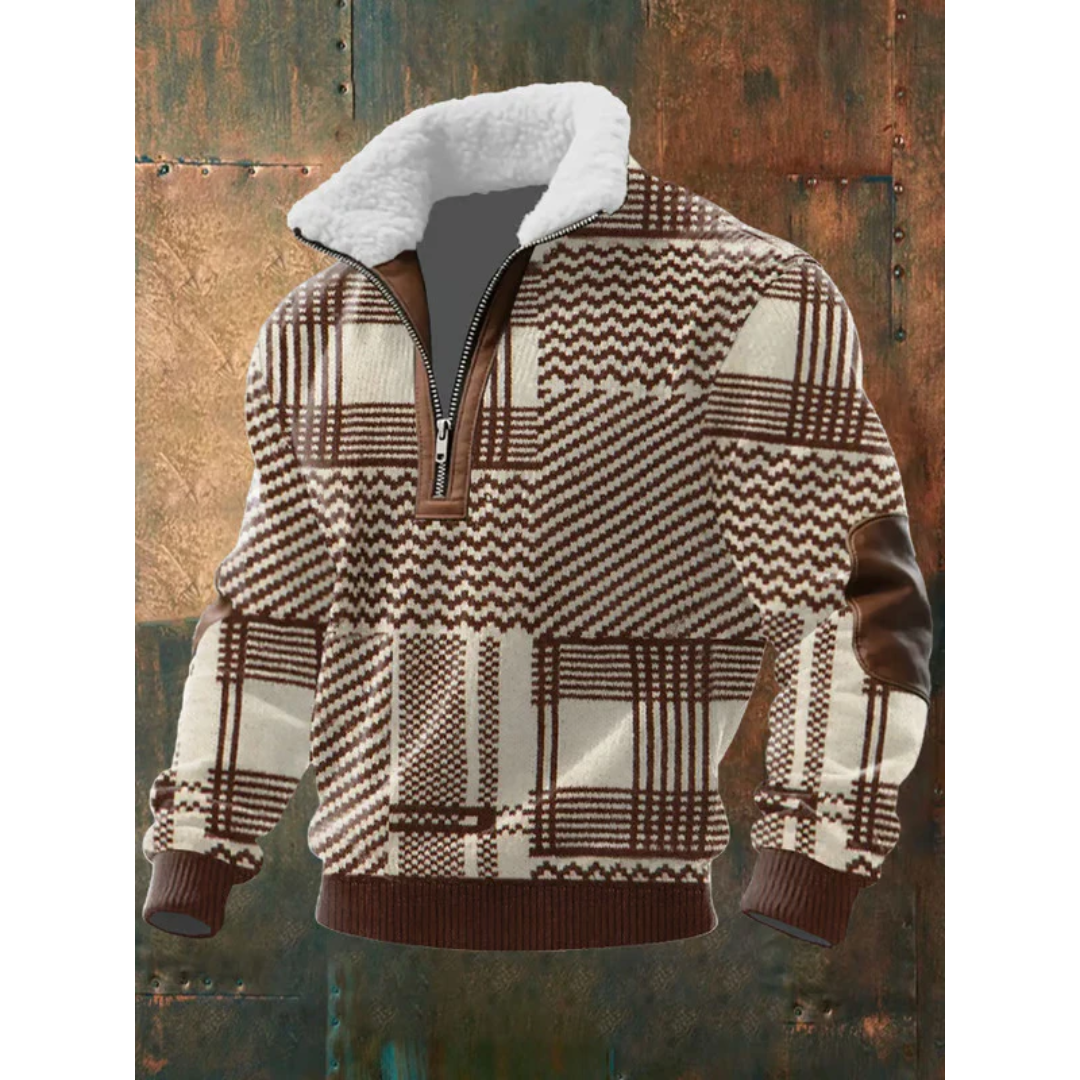 BRIAN™ | HIGH COLLAR SWEATER