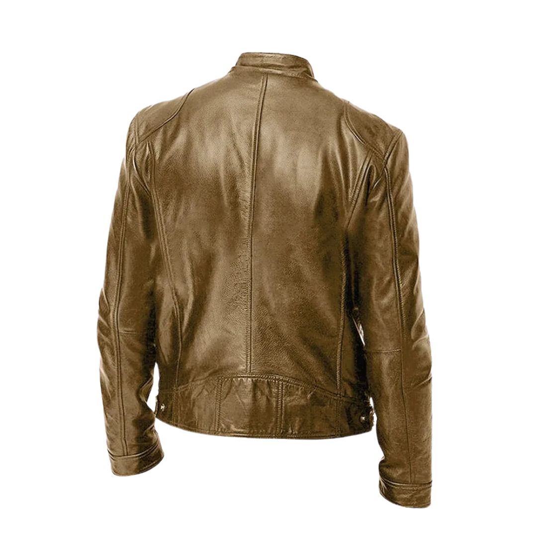 BRIAN™ | ROUSSEL PARIS Casual Leather Jacket