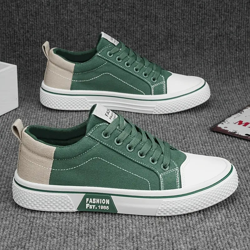 BRIAN™ | Canvas Low-Top Trainer