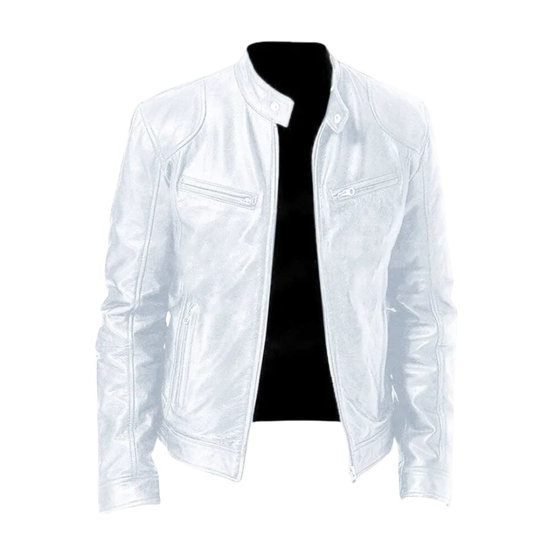 BRIAN™ | ROUSSEL PARIS Casual Leather Jacket