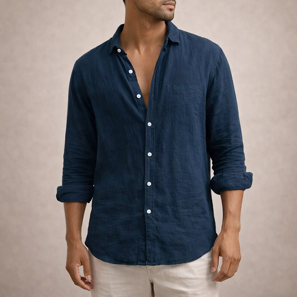 BRAIN™ | Open Collar Shirt