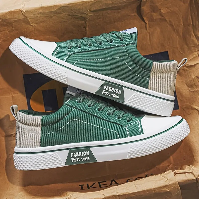 BRIAN™ | Canvas Low-Top Trainer
