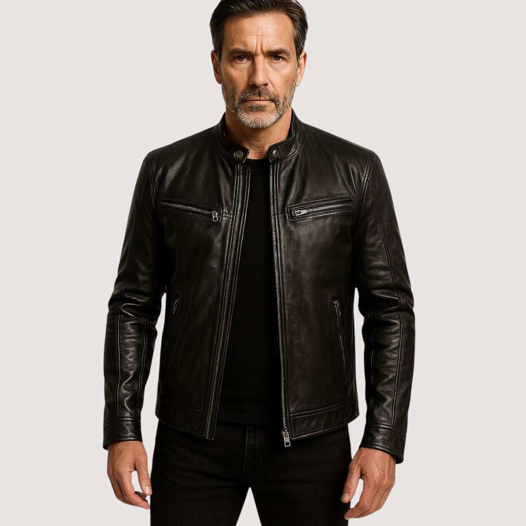 BRIAN™ | ELEGANT LEATHER JACKET