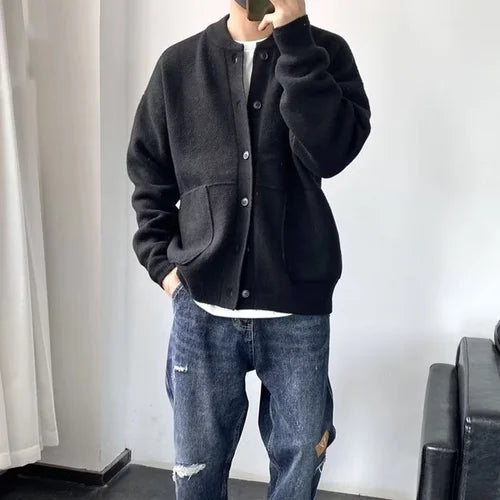 BRAIN™ | Men's Classic Button-Front Cardigan