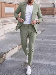 BRAIN™ | Men's Slim Two-Piece Casual Suit