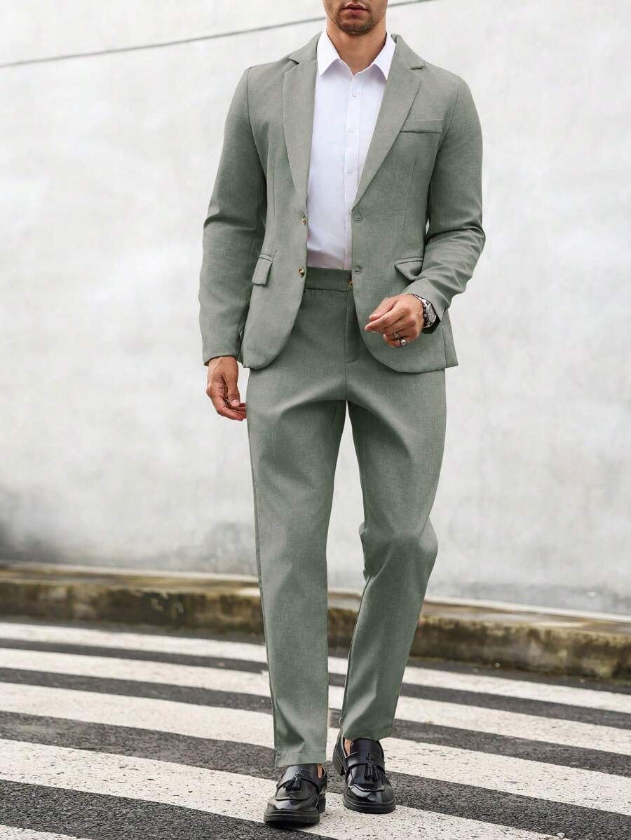 BRAIN™ | Men's Slim Two-Piece Casual Suit