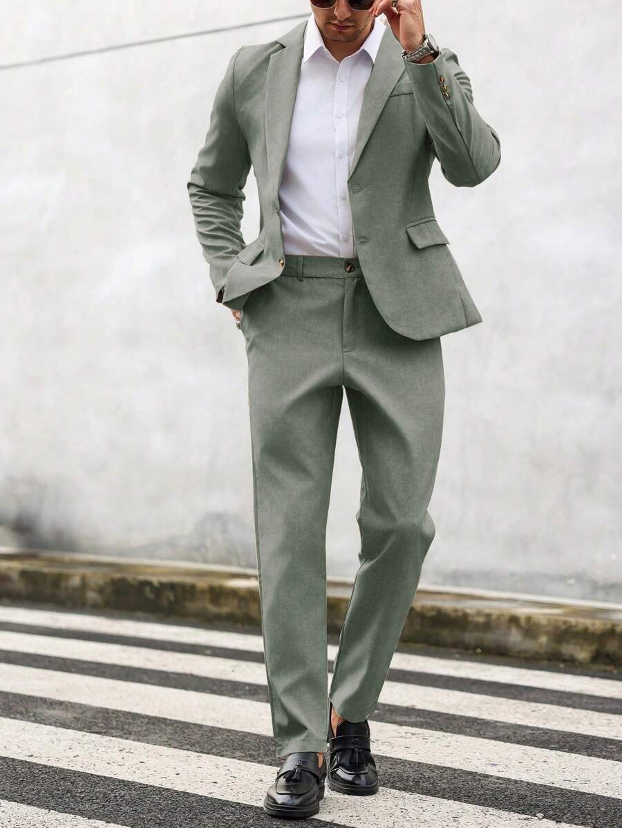 BRAIN™ | Men's Slim Two-Piece Casual Suit