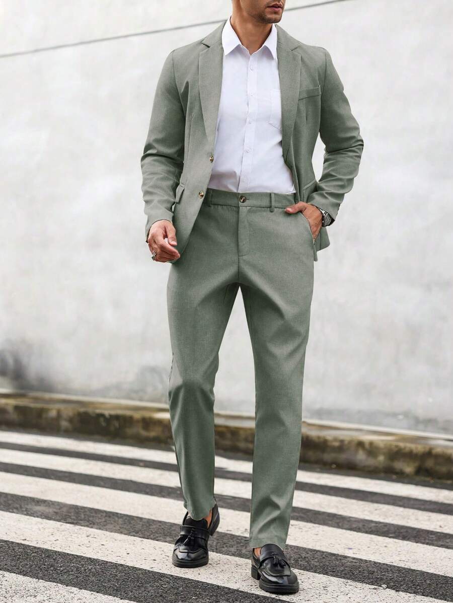 BRAIN™ | Men's Slim Two-Piece Casual Suit