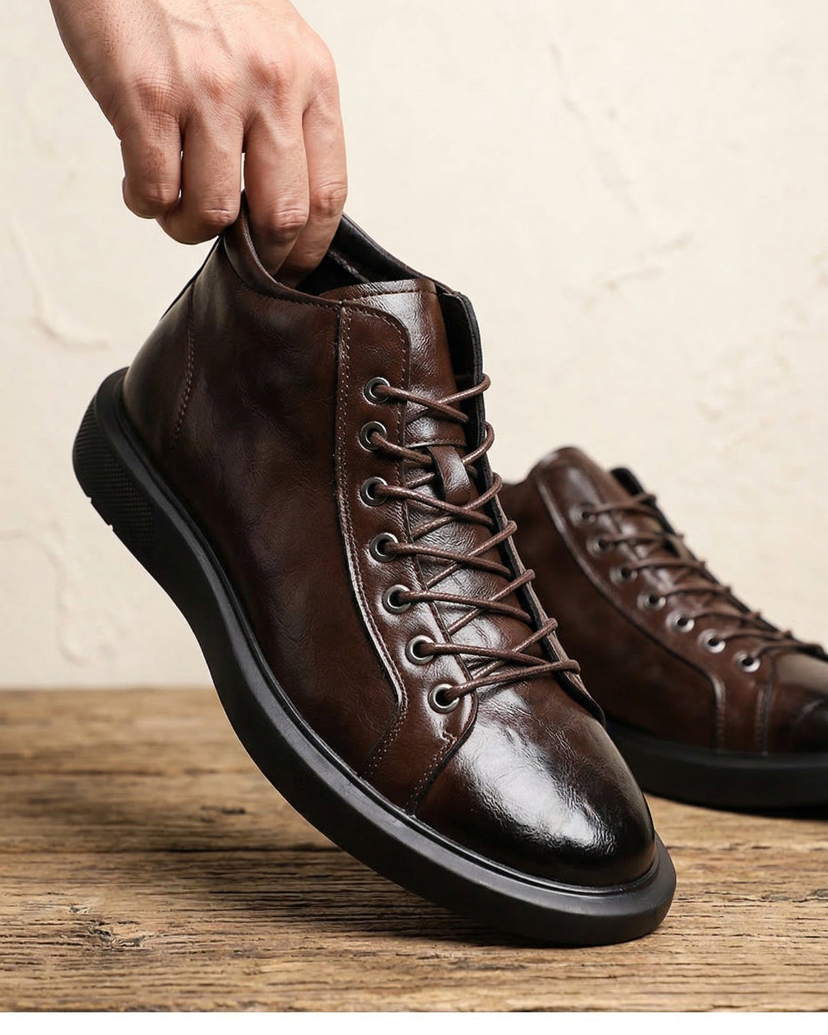 BRIAN™ | Alfonso Leather Boots