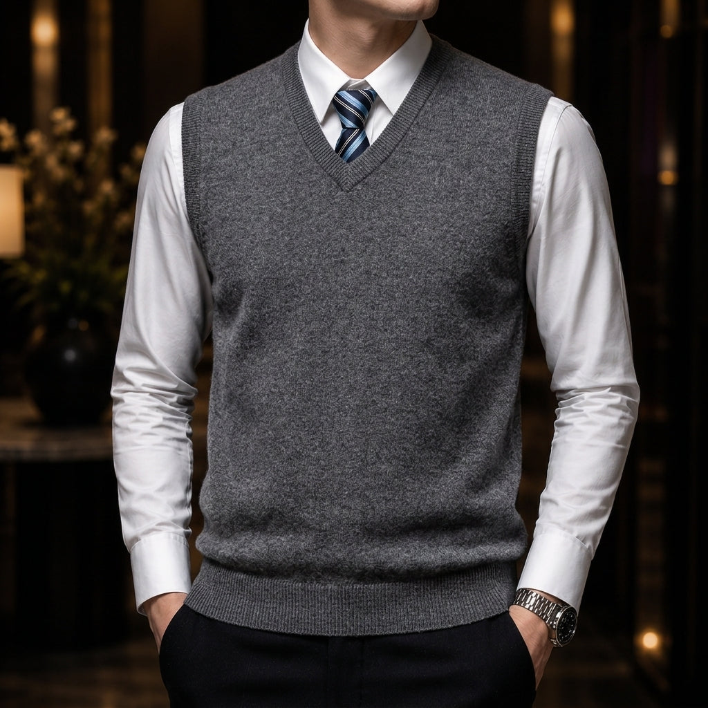 BRIAN™ | Valence Cashmere Vest