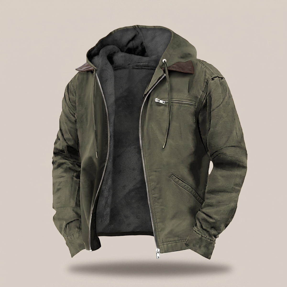 BRIAN™ | Wellington Full-Zip Hooded Jacket