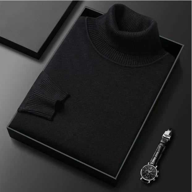BRIAN™ | Men's Solid-Color Premium Turtleneck Sweater