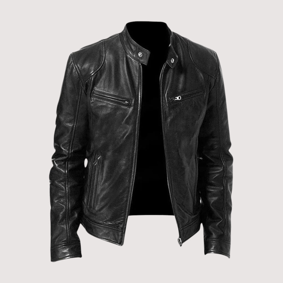 BRIAN™ | ELEGANT LEATHER JACKET