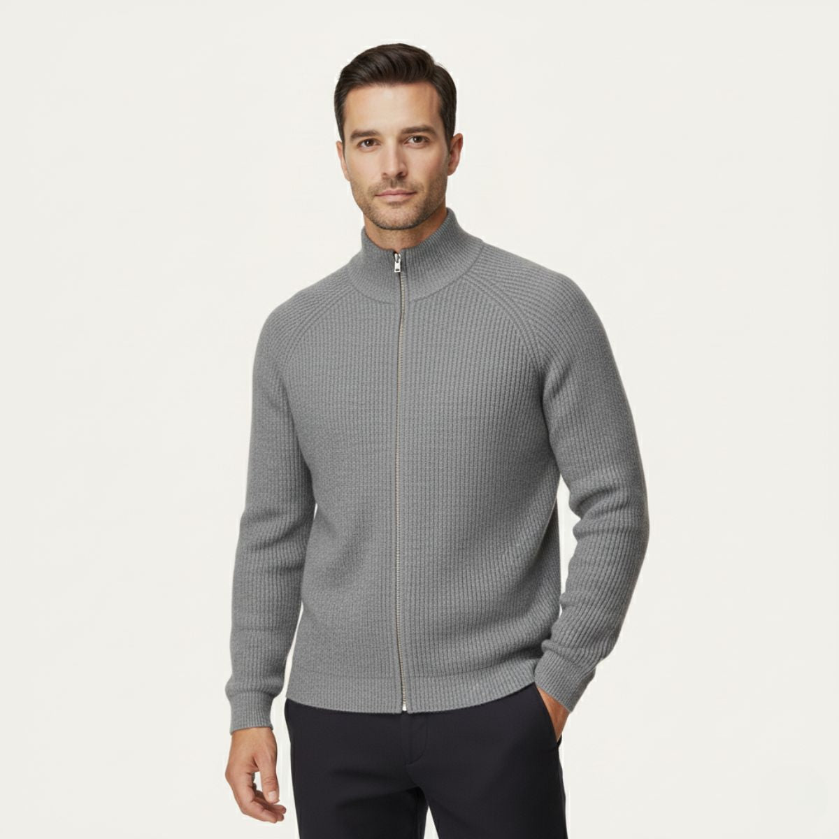BRIAN™ | Zip Knit