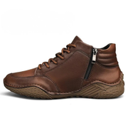 BRAIN™ | MENS LEATHER ANKLE BOOTS