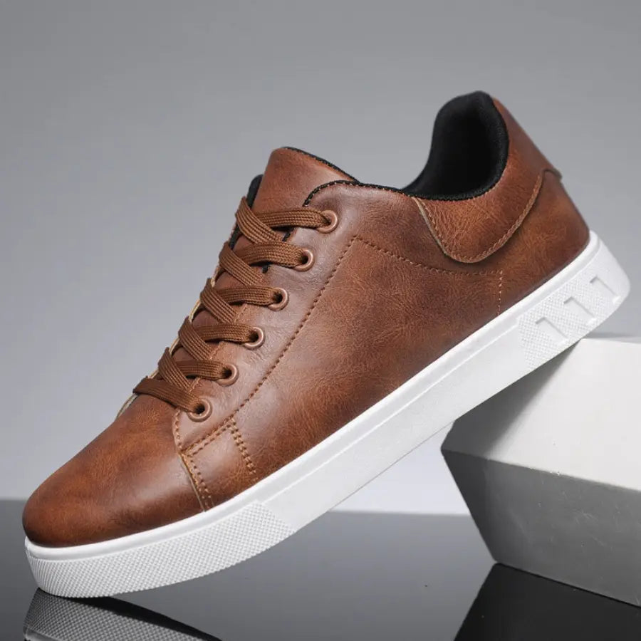 BRAIN™ | Leather Trainers
