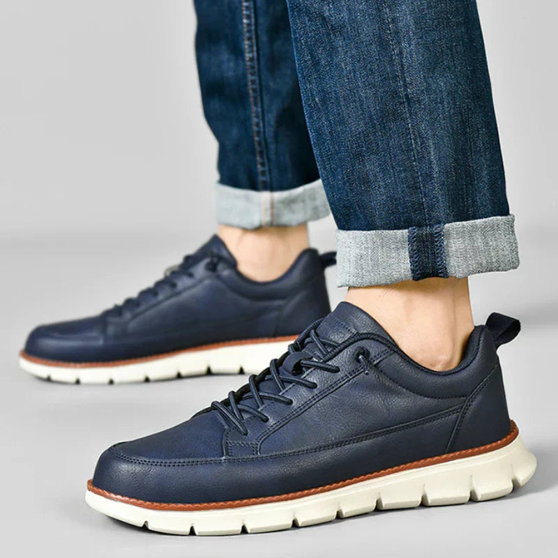 BRAIN™ | Men's Cushioned Leather Walking