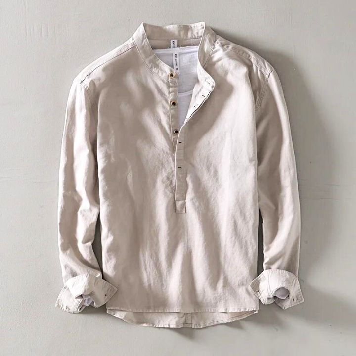 BRAIN™ | Minimalist Linen Shirt