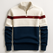 BRAIN™ | MEN'S PULLOVER WITH ZIP COLLAR