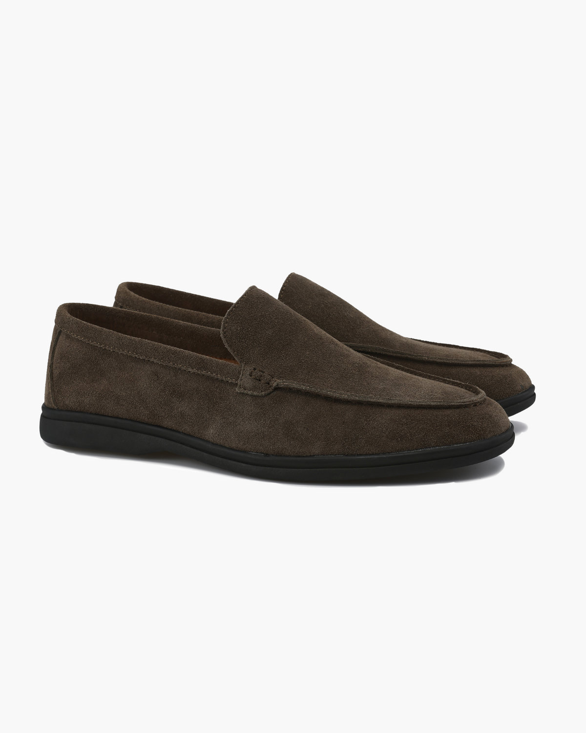 BRIAN™ | Premium Suede Loafers with Black Sole