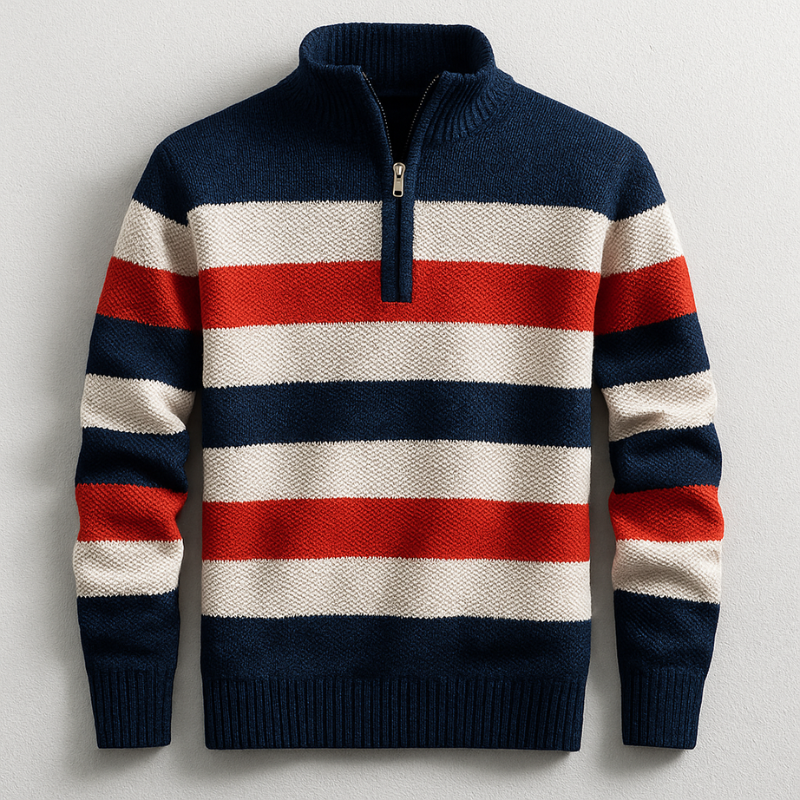 BRIAN™ | Mens Zip-Up Knit