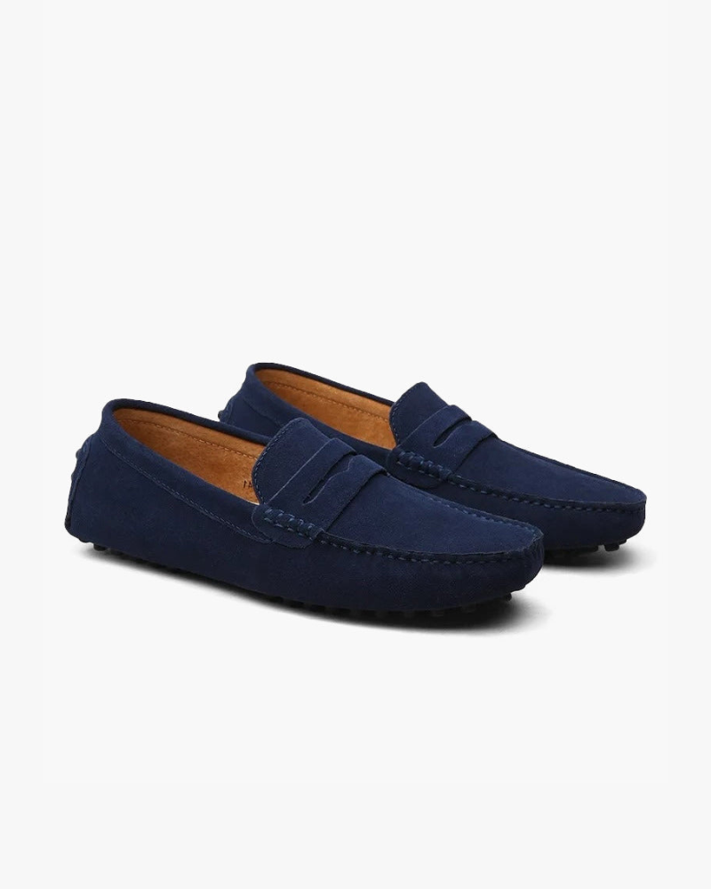 BRAIN™ | Suede driver loafers