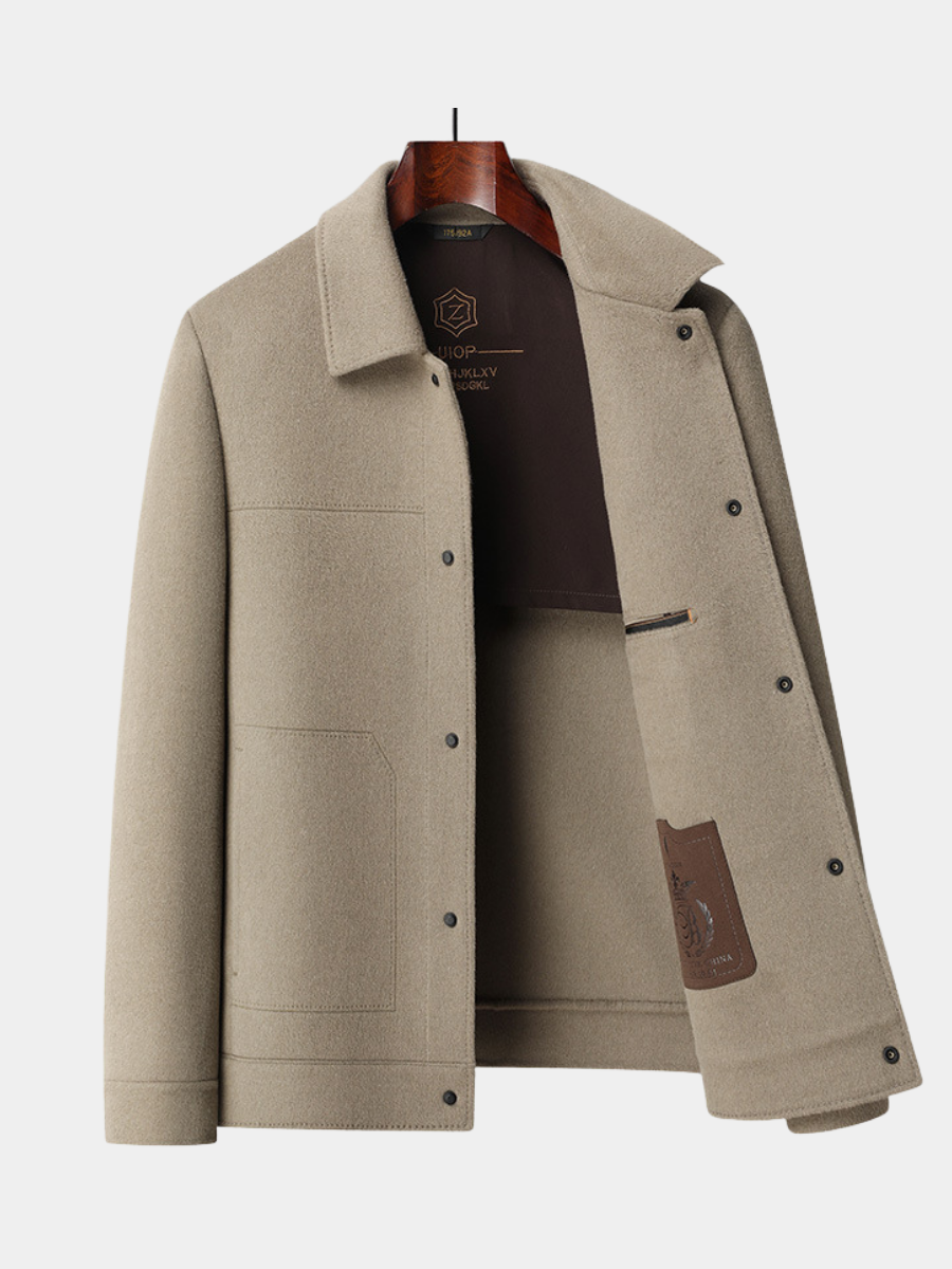 BRIAN™ | Men's Wool-Blend Autumn Overcoat