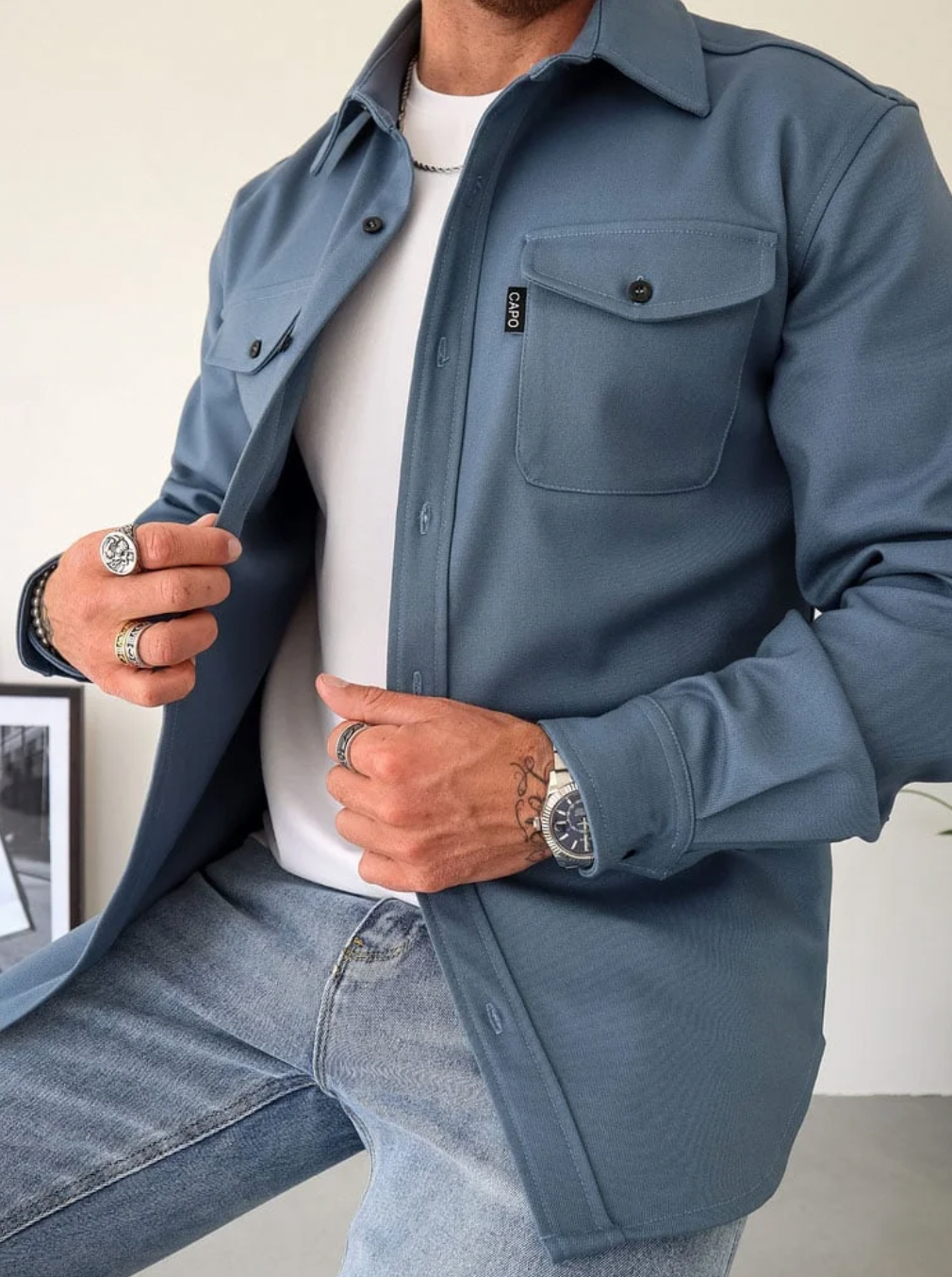 BRIAN™ | Shirt Jacket