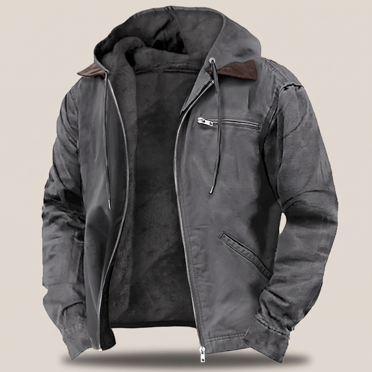 BRIAN™ | Wellington Full-Zip Hooded Jacket