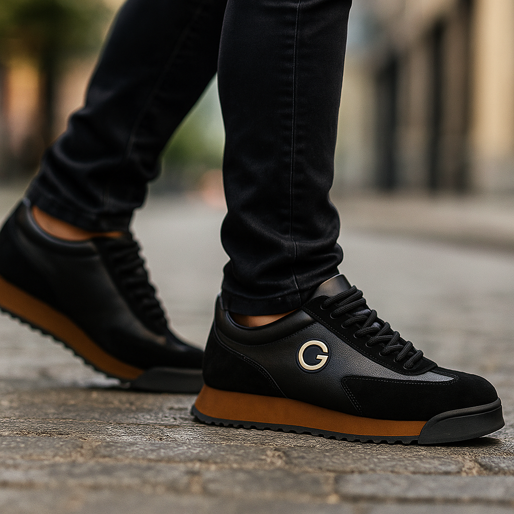 BRAIN™ | Men's Two-Tone Lace-Up Sneaker