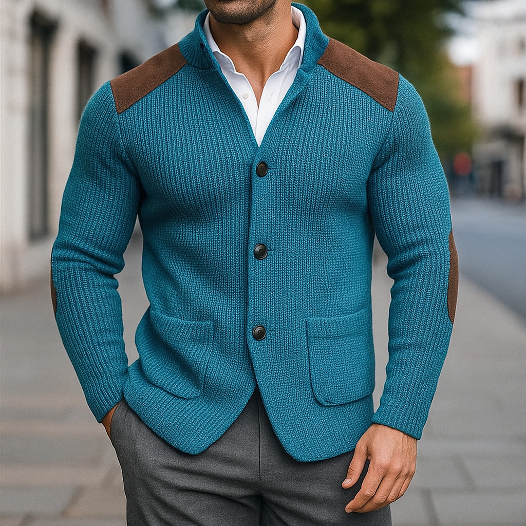 BRIAN™ | TEXTURED KNIT BLAZER