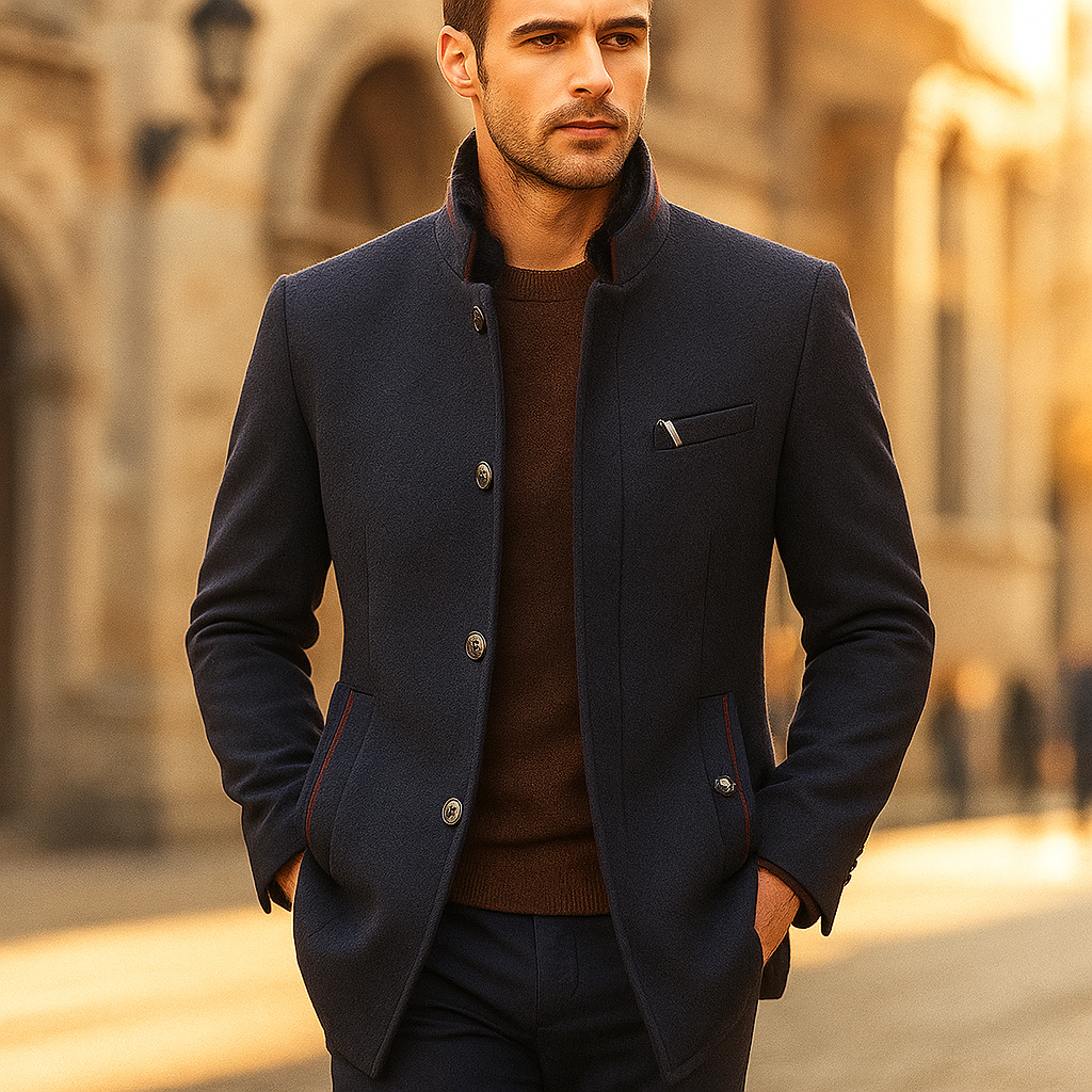 BRIAN™ | Wool Blend Coat