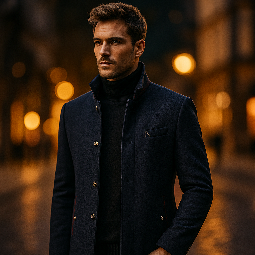 BRIAN™ | Wool Blend Coat
