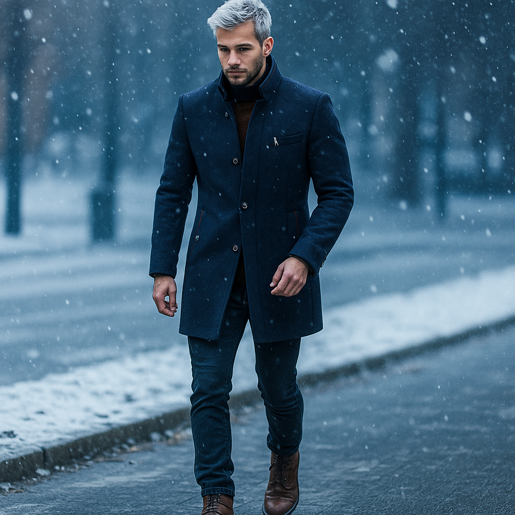BRIAN™ | Wool Blend Coat