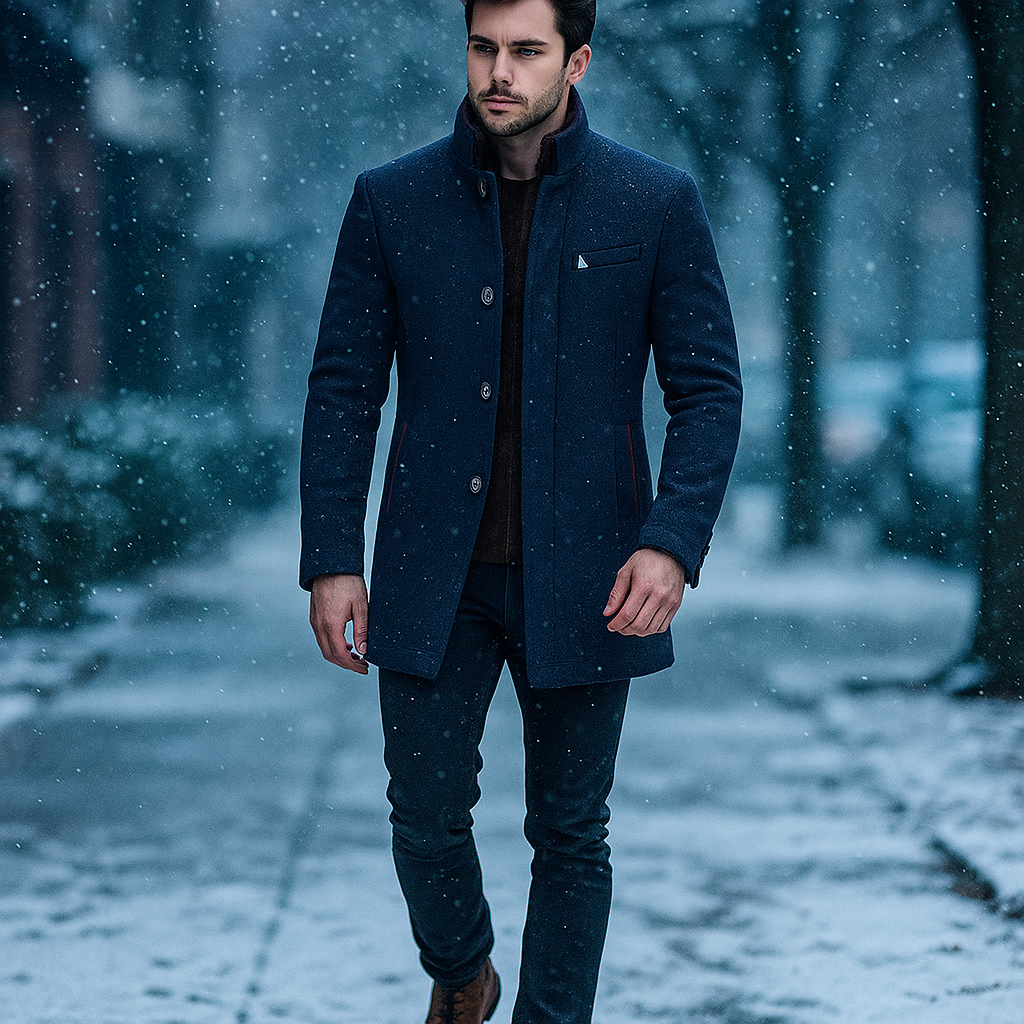 BRIAN™ | Wool Blend Coat