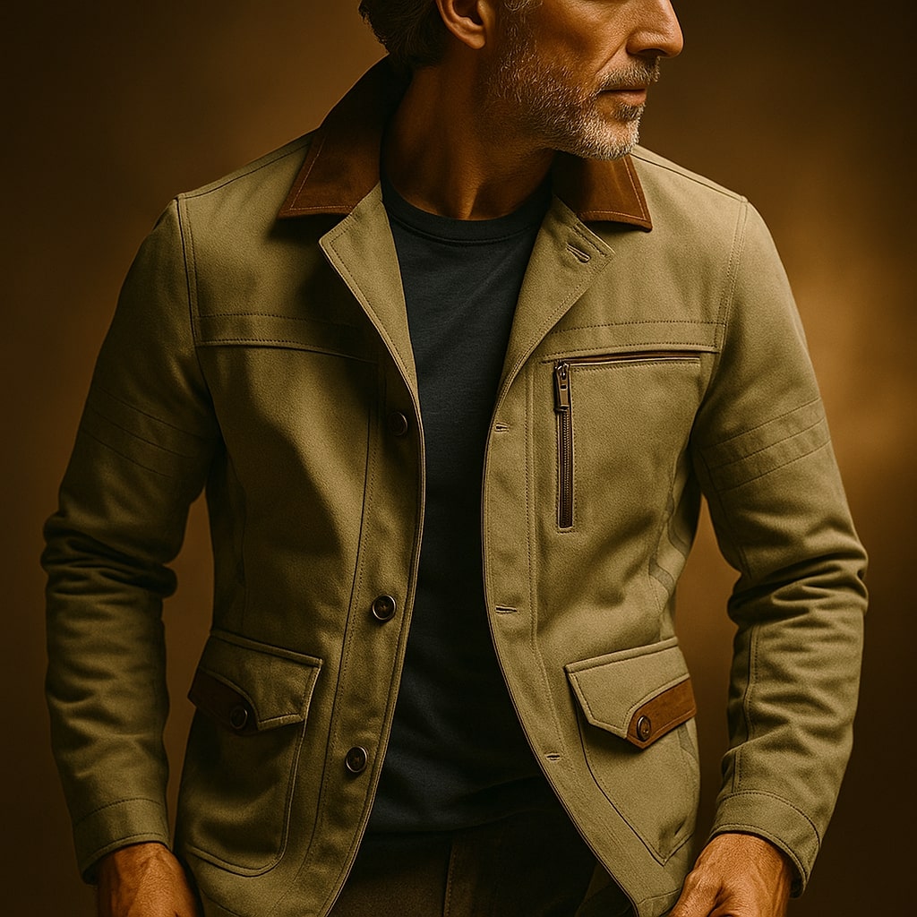 BRIAN | TWILL FIELD JACKET