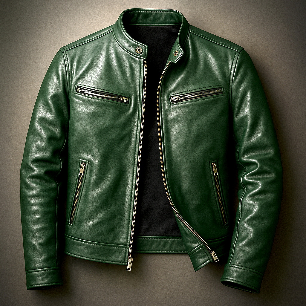 BRIAN™ | Vintage Biker Jacket