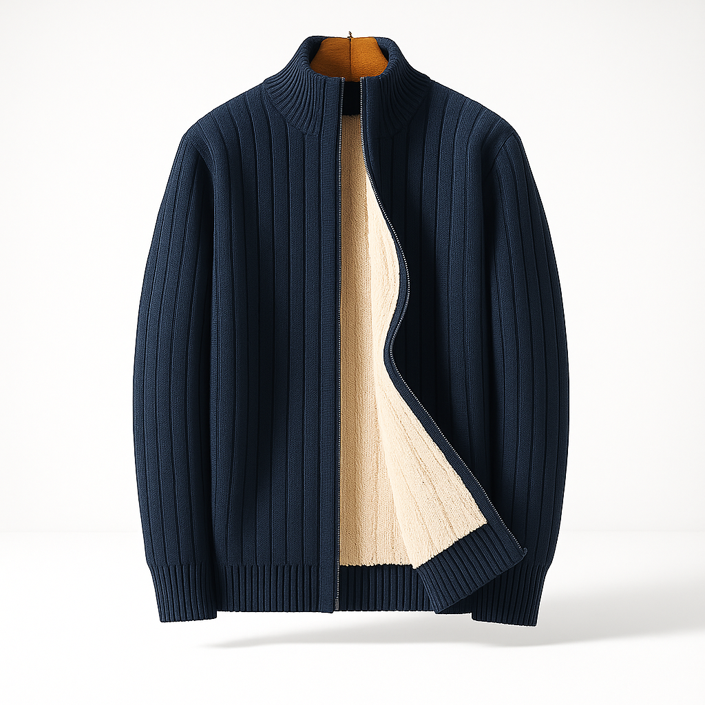 BRIAN™ | ELEGANT ZIP CARDIGAN