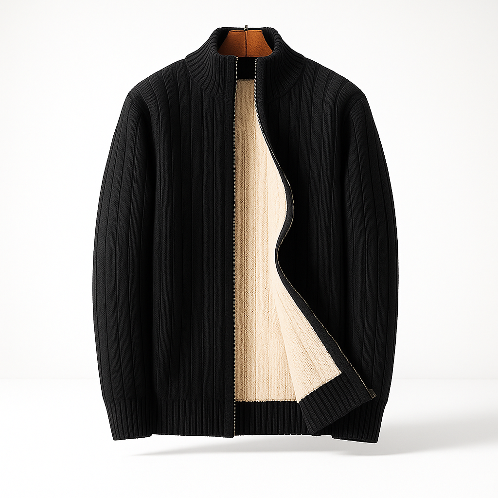 BRIAN™ | ELEGANT ZIP CARDIGAN